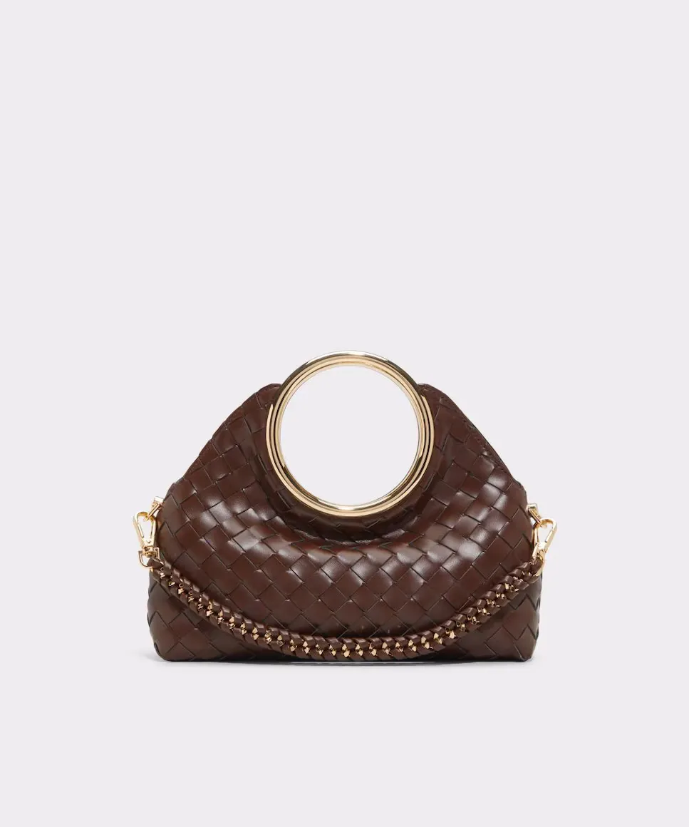 

Сумочка с магнитной застежкой Aldo, коричневый