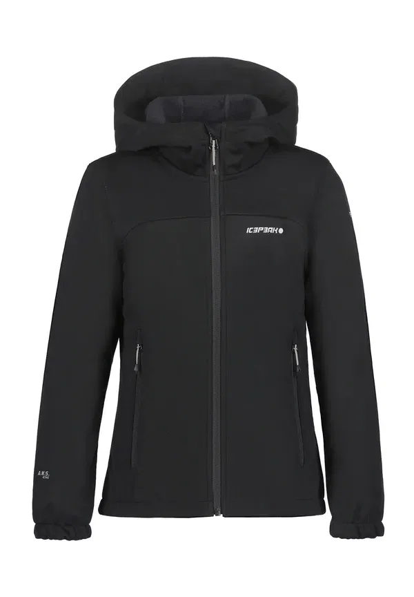 Куртка софтшелл Kleve jr soft shell jacket Icepeak, черный