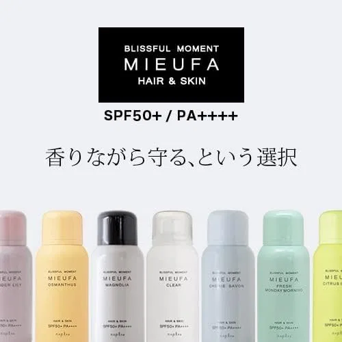 Солнцезащитный спрей Napura Meifa Fragrance UV Spray Tenderly 80 г Бергамот — фото 2