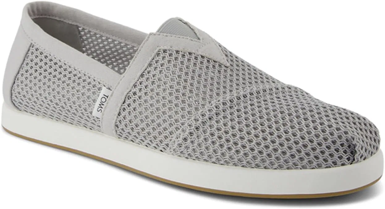 Мужские плоские тапочки TOMS Alp FWD, 2-Light Grey Mesh