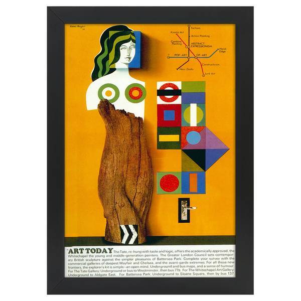 

Рамка для фотографий LegendArte Poster 1966 Art Today, черный