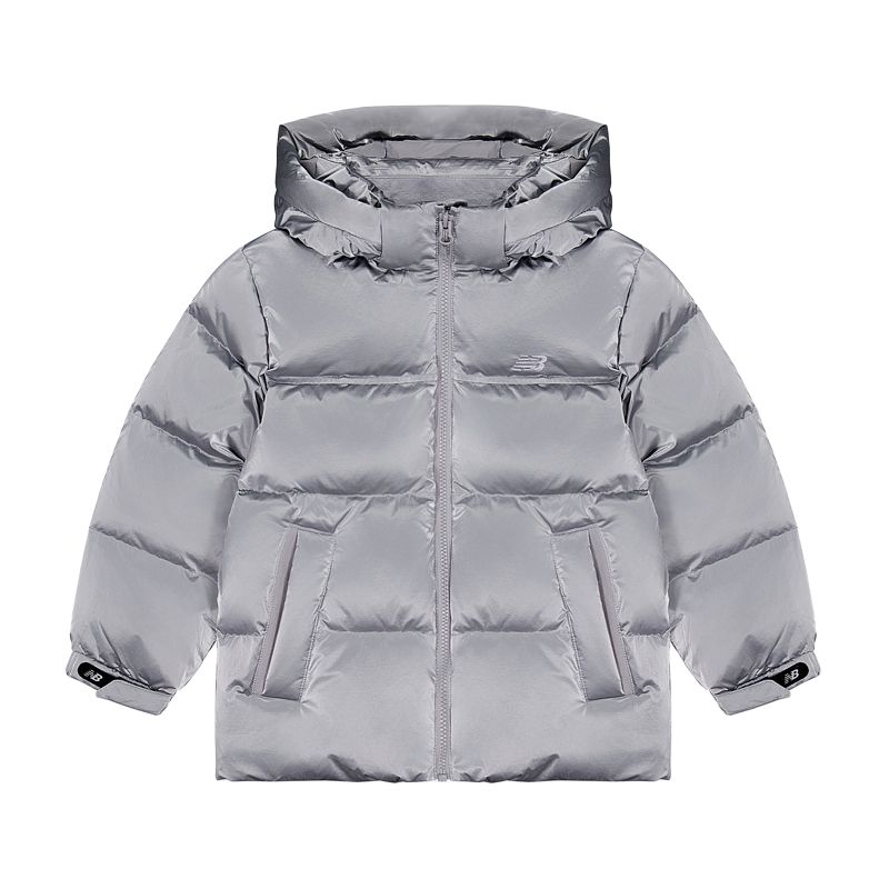 Детская пуховая куртка New Balance, sil