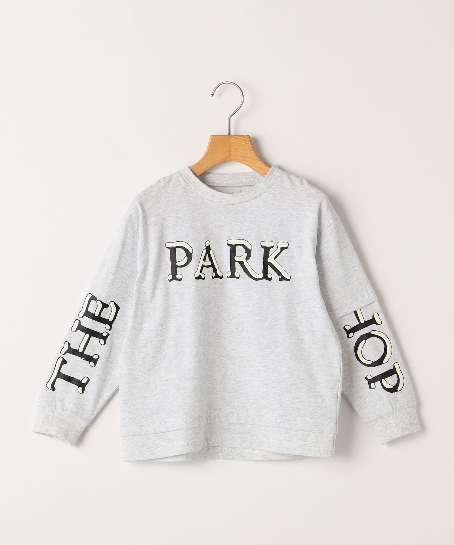 Магазин "Сноупарк": футболка с длинным рукавом, размер 115~145 см / Snow Park SHIPS KIDS, White