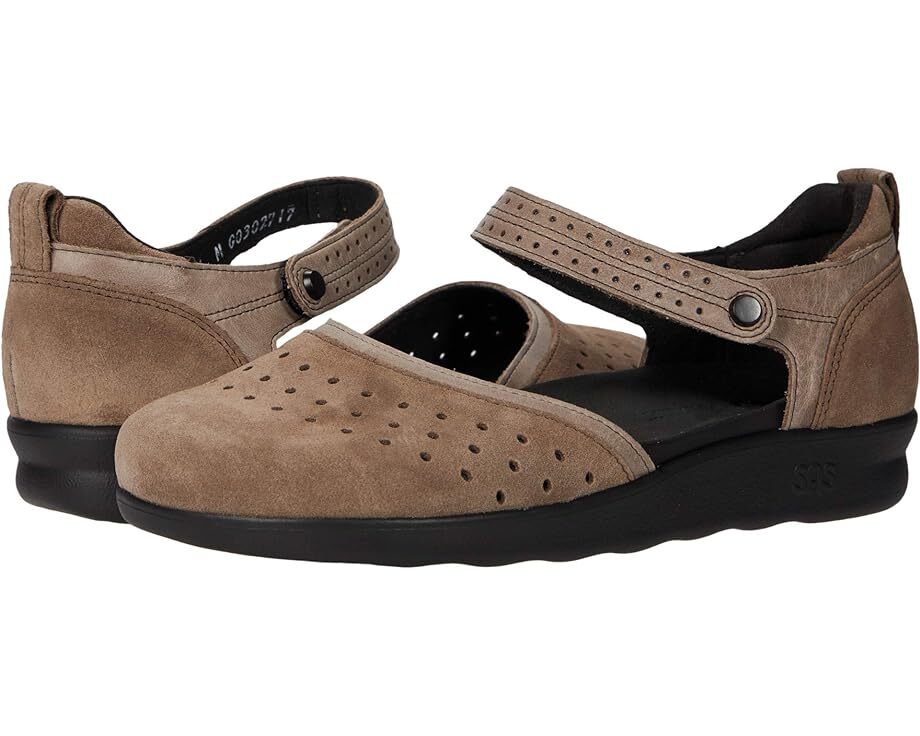 Туфли на плоской подошве SAS Eden Comfort Mary Jane, цвет Birch