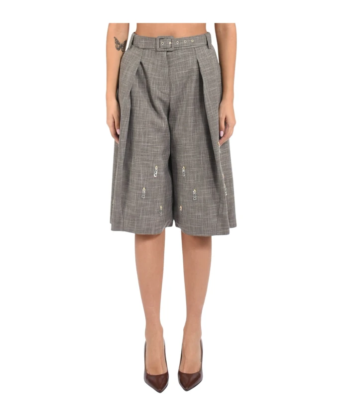 

Короткие шорты Simona Corsellini, серый