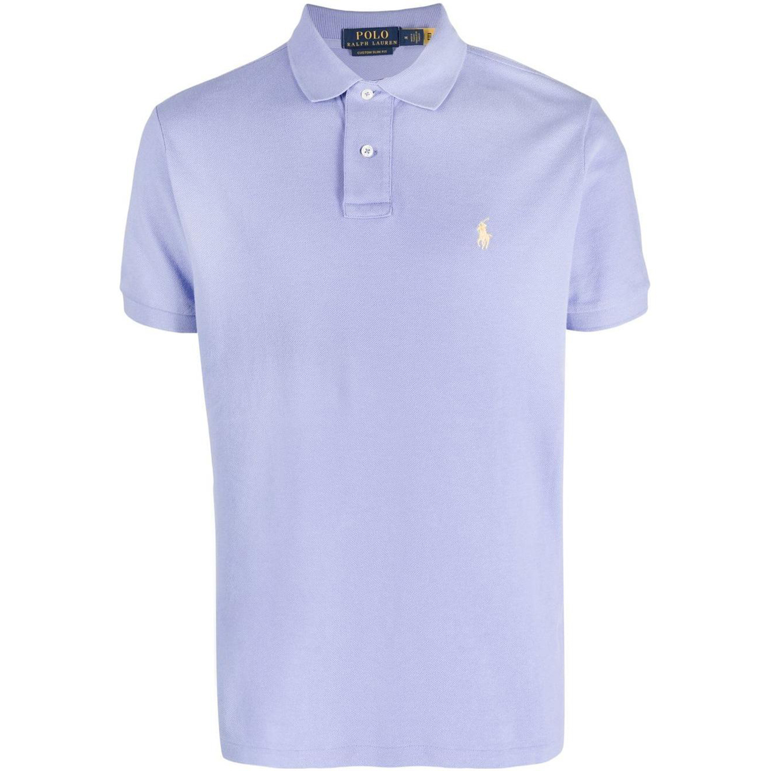 

Поло с коротким рукавом и вышитым логотипом Polo Ralph Lauren, фиолетовый