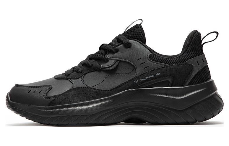 361° Амортизирующие низкие кроссовки для бега мужские черно-серые Obsidian Black/Charcoal Gray, цвет Obsidian Black/Charcoal Gray — фото 2