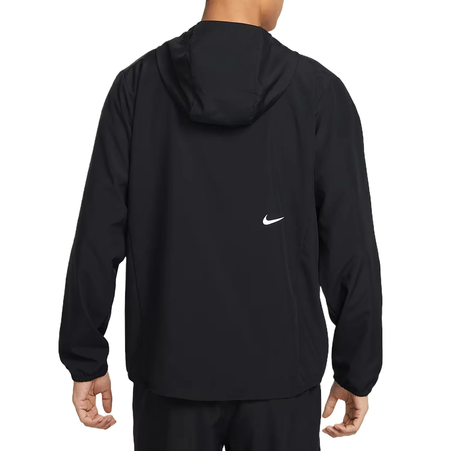 Nike Dri Fit Form куртка мужская черная с капюшоном Moderate Others — фото 3