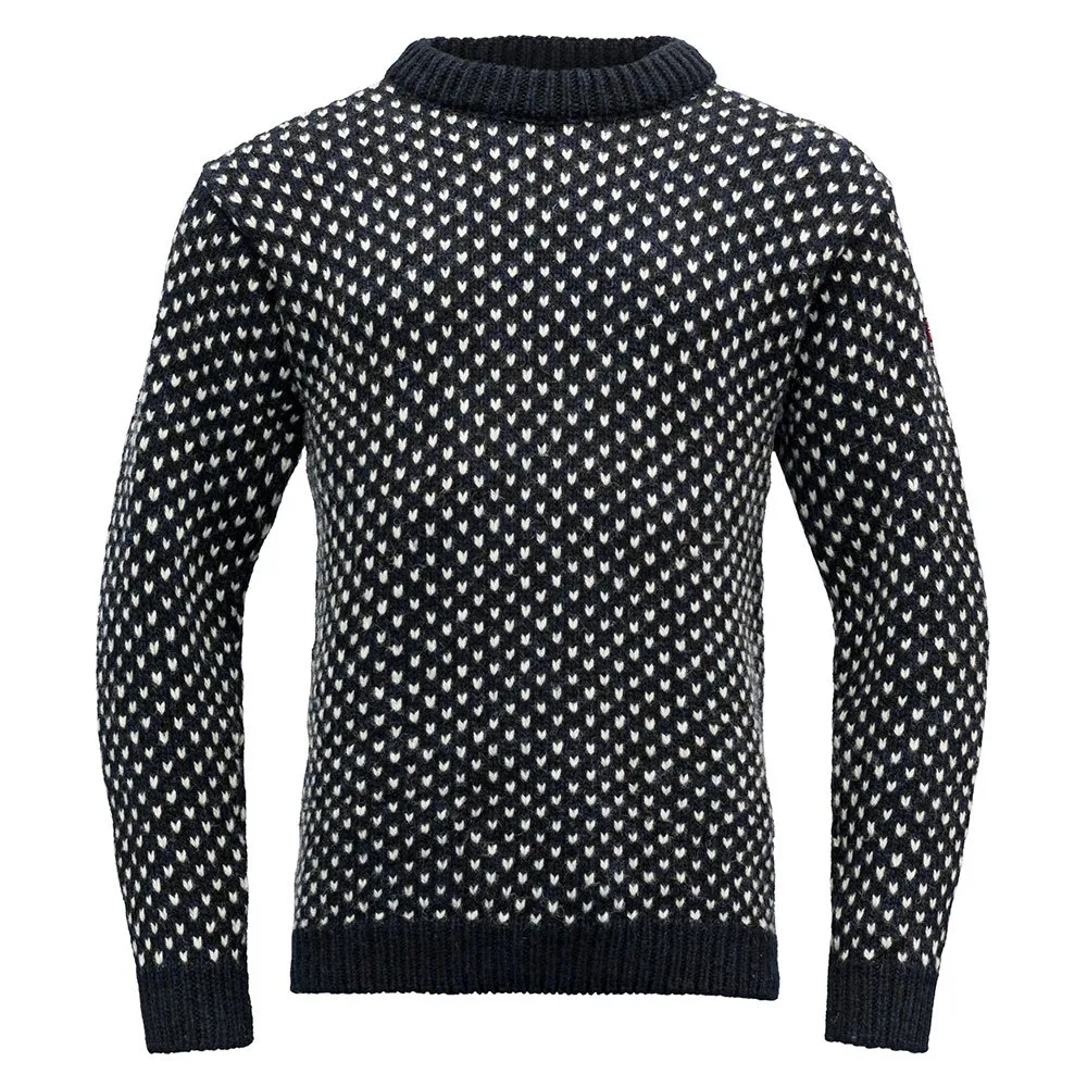 

Свитер DEVOLD OF NORWAY Nordsjø Wool, черный
