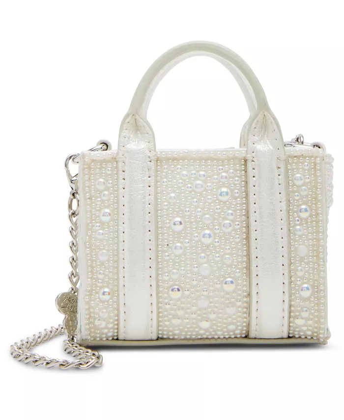 

Миниатюрная кросс-боди сумка Teeny Tiny Mini Betsey Johnson, белый