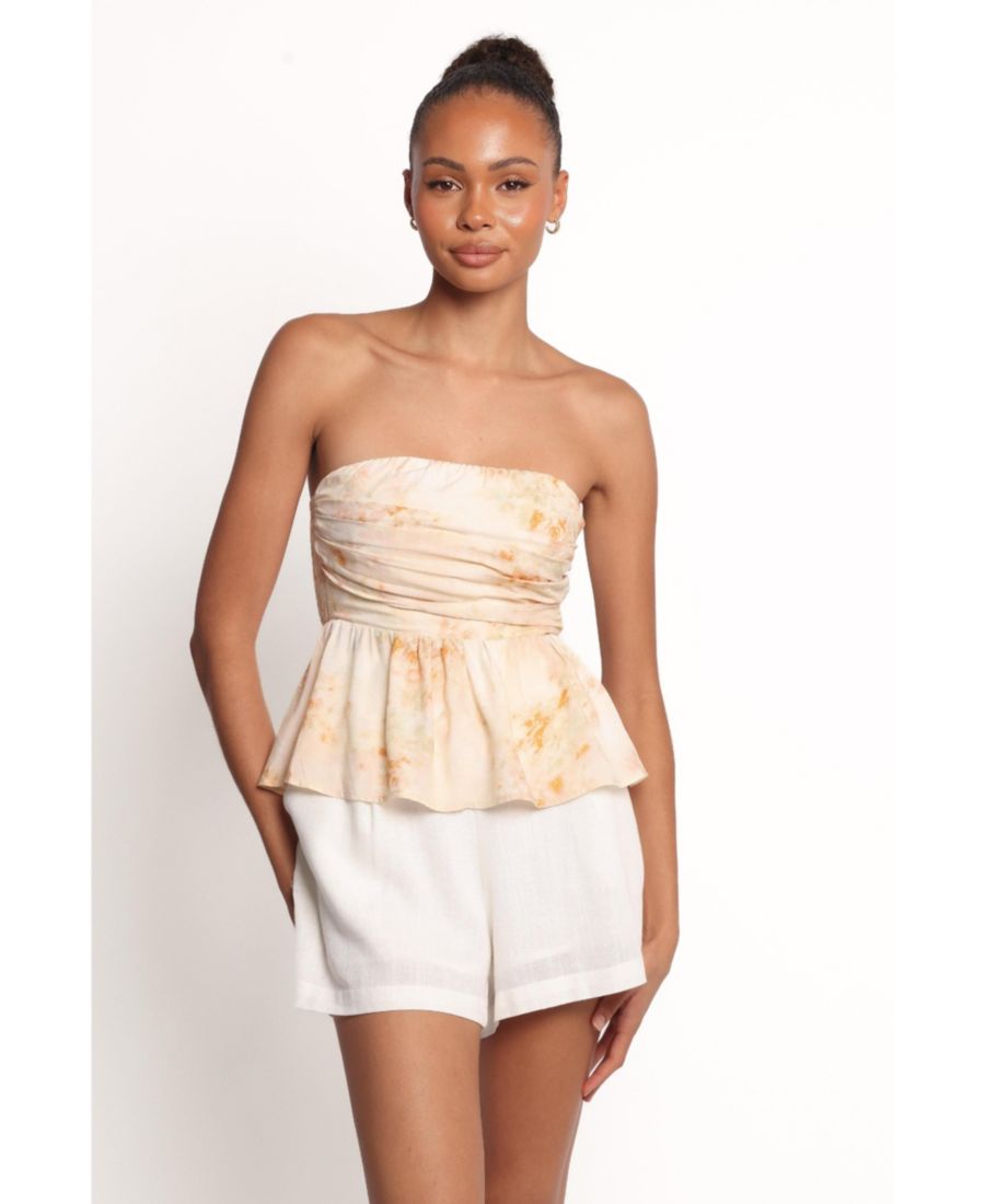 

Женский топ без бретелей Maia - с цветочным принтом Petal and Pup, Floral