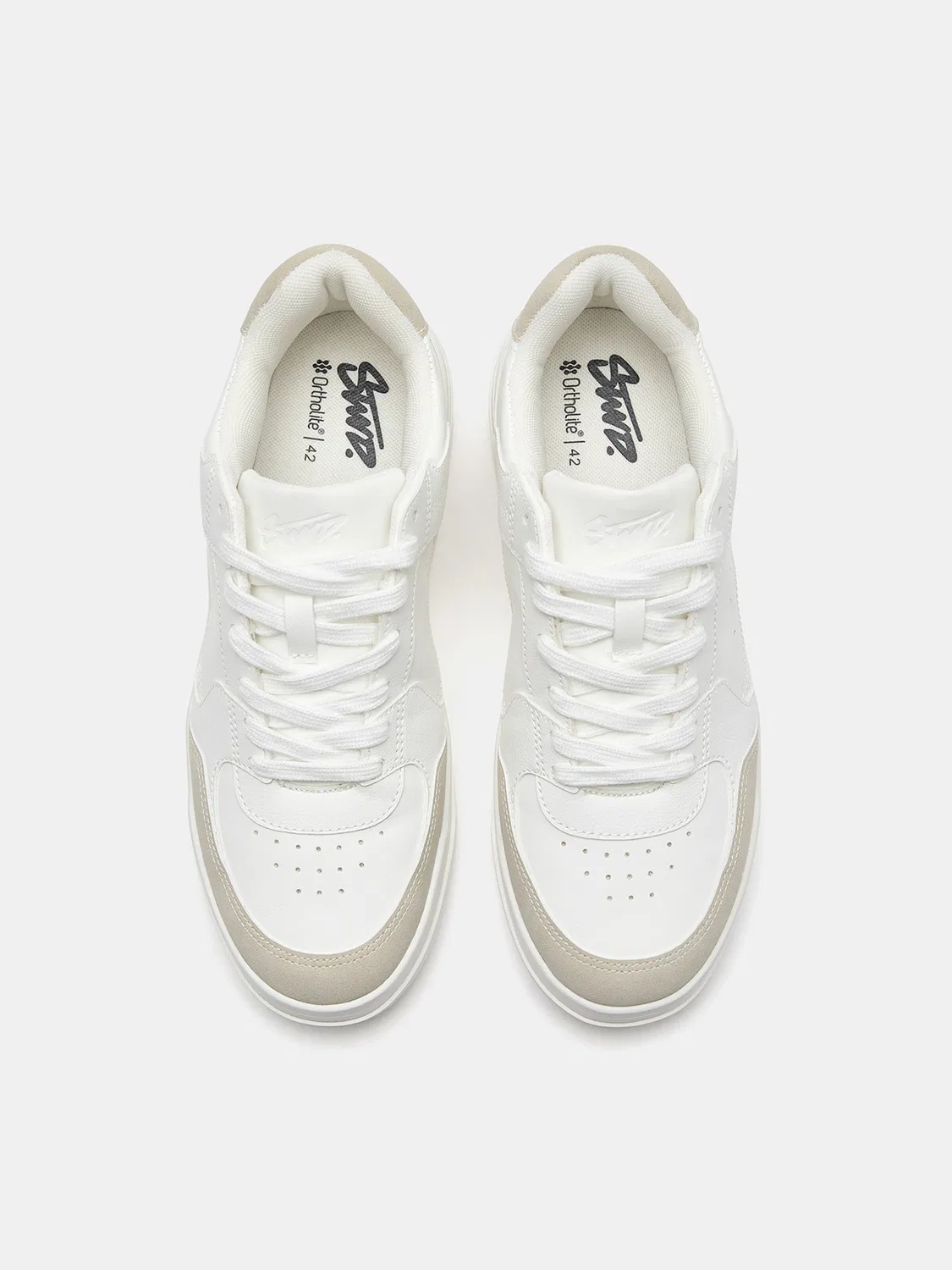Кроссовки Pull&Bear, White — фото 3