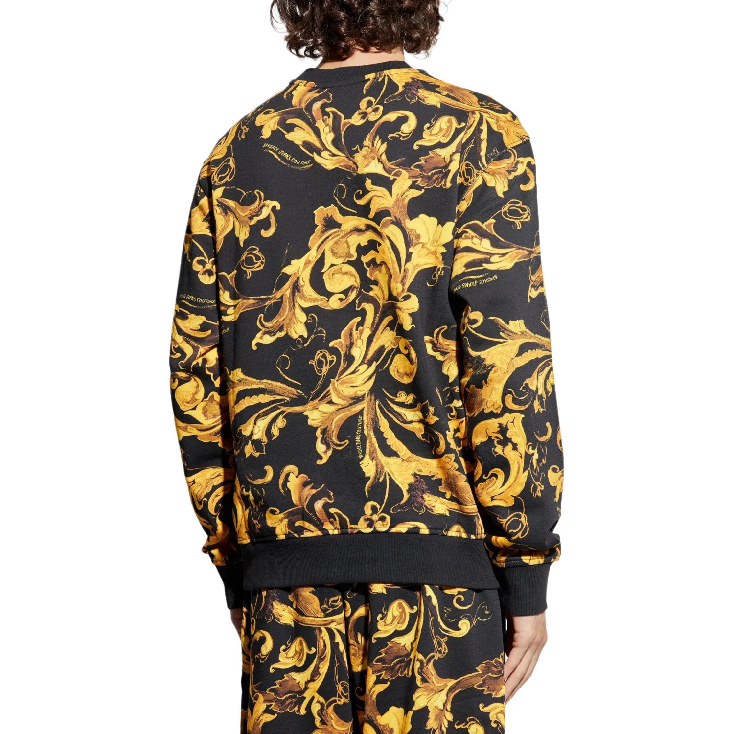 

Барокко принт свитшот VERSACE JEANS COUTURE, черный