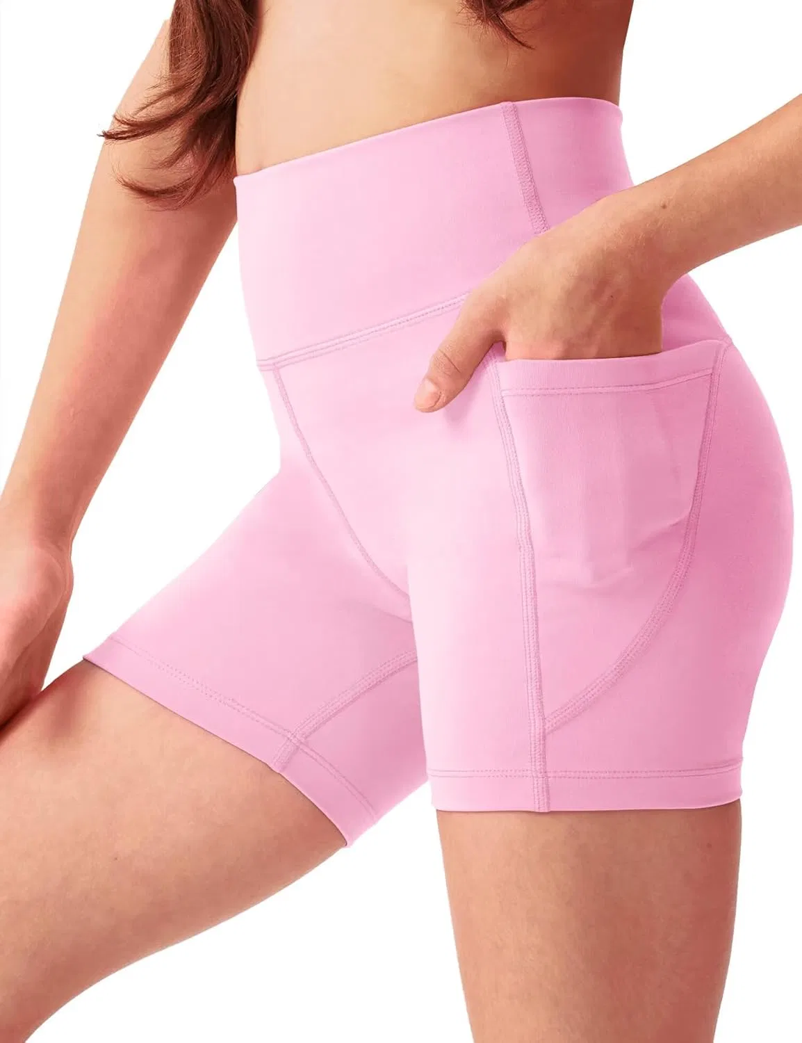 Шорты велосипедки для девочек, SKIDREAM, Light Pink