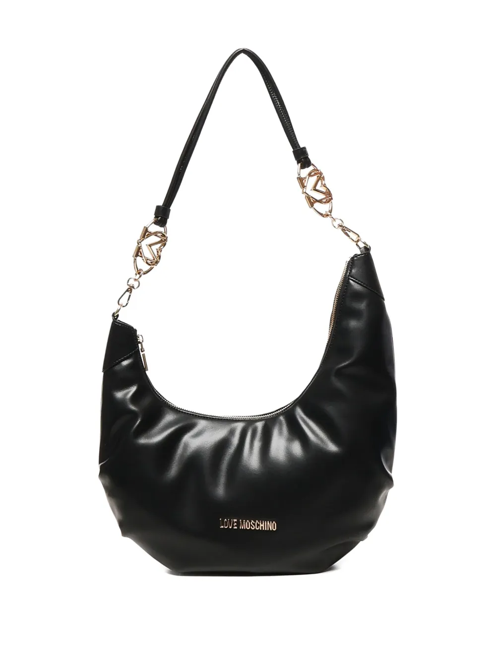 

Сумка через плечо с цепочкой и полумесяцем Love Moschino, черный