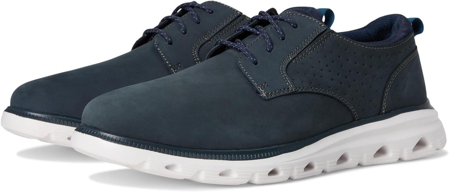 

Оксфорды Johnston & Murphy Men's Jenkins Plain Toe, Navy Nubuck