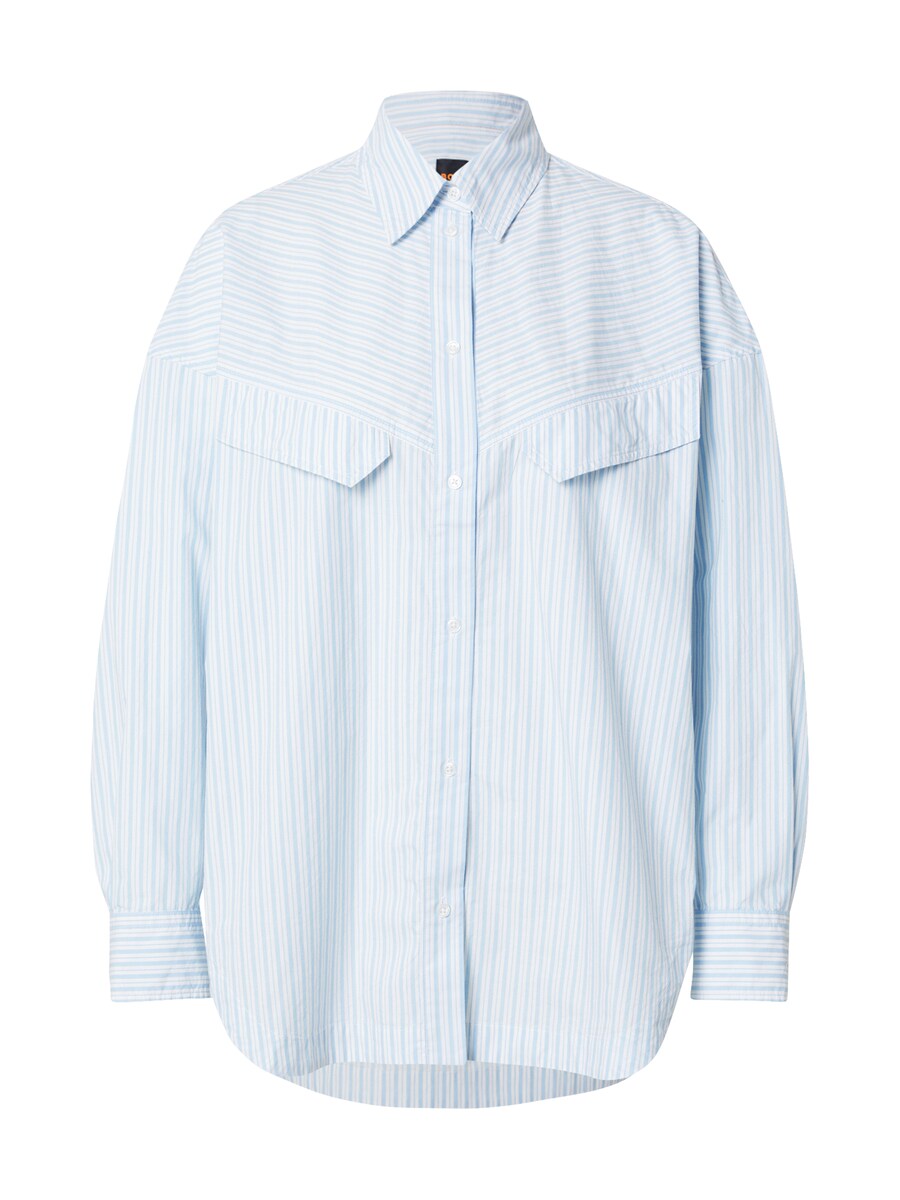 

Блуза BOSS C_Bostaffa_1, цвет Light blue/White