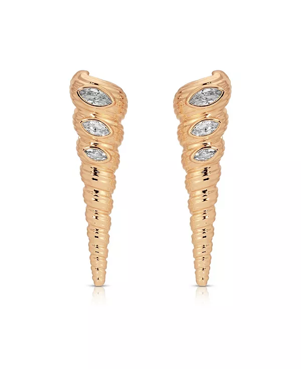 

Серьги-Ракушки Капри Ettika, gold