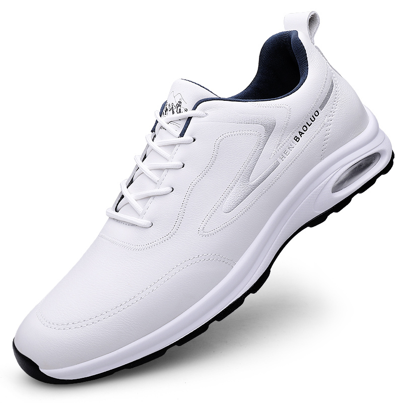 Туфли мужские Men"s Casual Men Low-Top Henibaoluo, белый/красный — фото 3