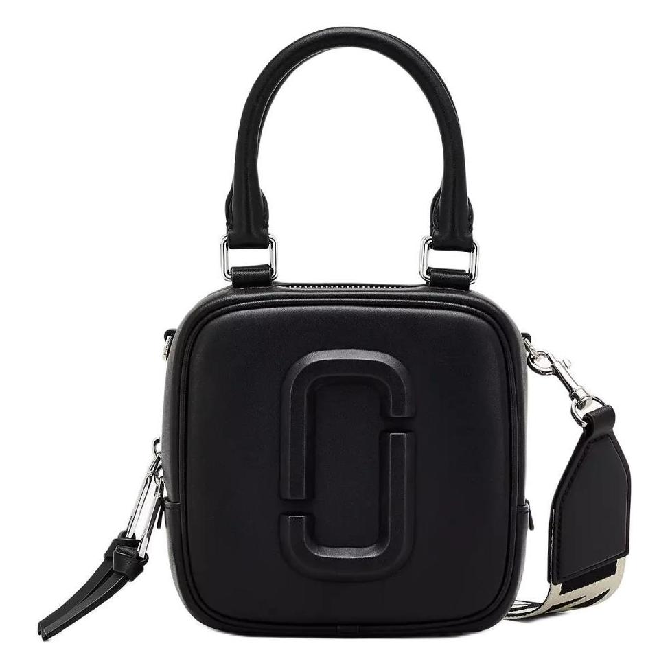 

Гладкая кожаная сумка через плечо женская черная MARC JACOBS