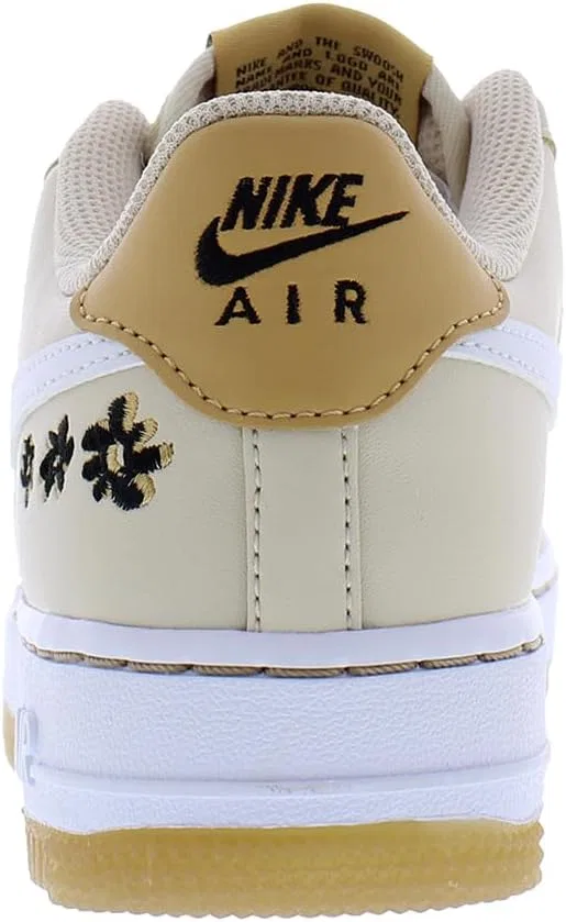 Кроссовки Nike Air Force 1 SE, девочки, Sanddrift/White/Twine/Black — фото 3