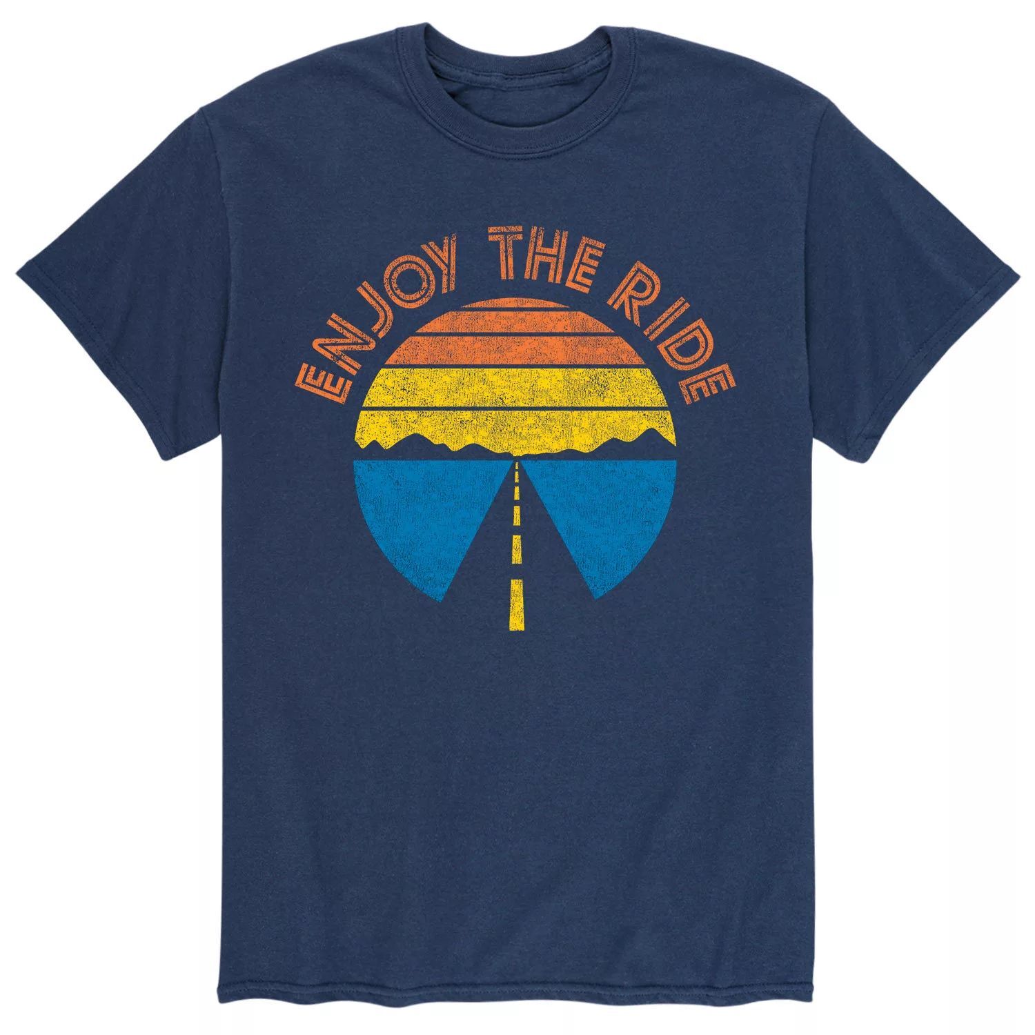 

Мужская футболка Enjoy The Ride Road Sunset Licensed Character