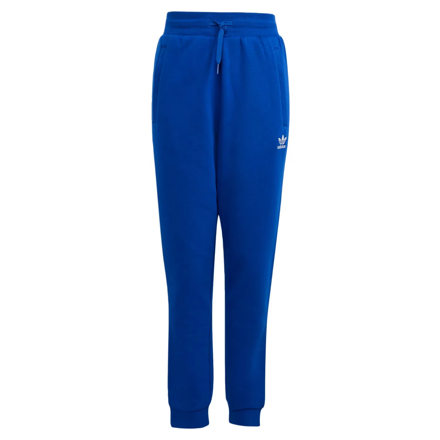 Зауженные брюки Adidas Originals Trefoil Essentials темно-синего цвета