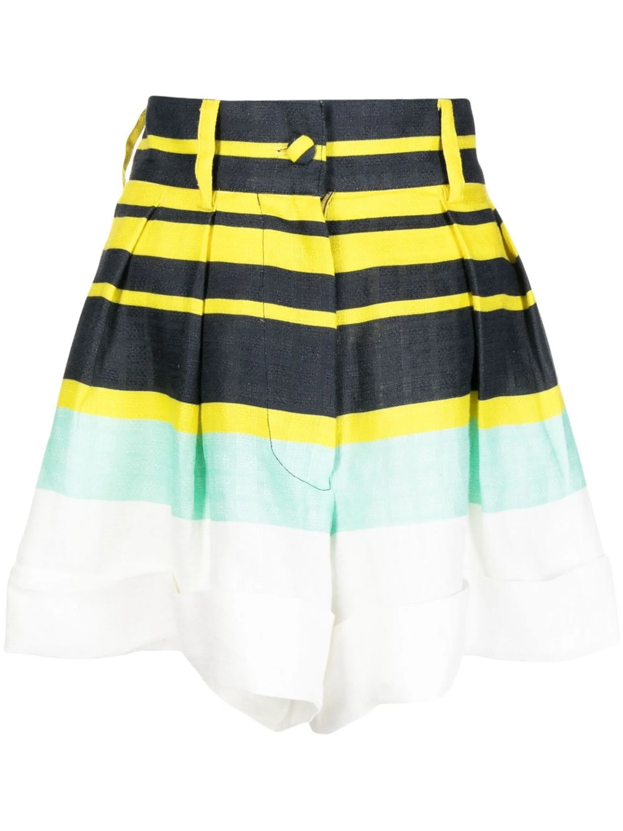 

Полосатые шорты с завышенной талией Bambah, мультиколор