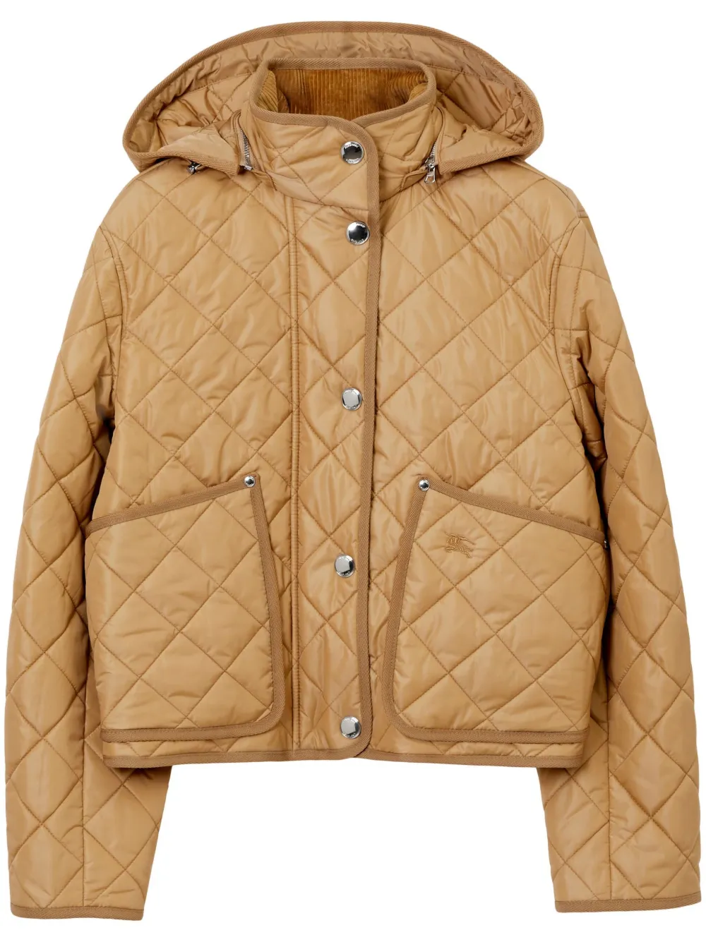 

Стеганая куртка с капюшоном BURBERRY, нейтральный