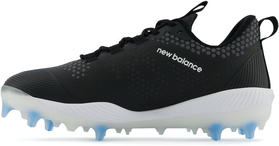 Бейсбольные кроссовки New Balance Men's FuelCell Comp V3, белый/черный — фото 2