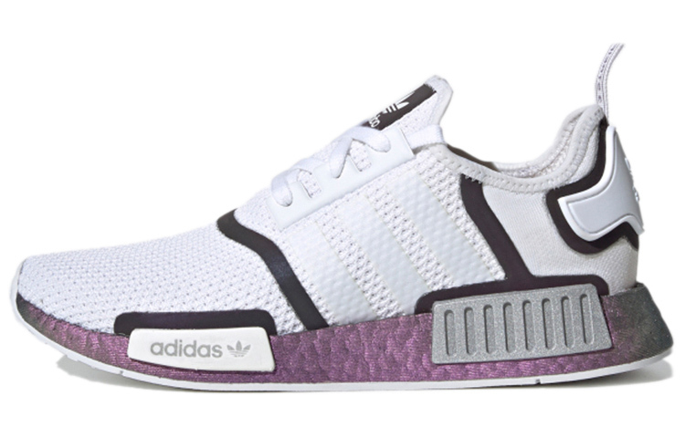 

Кроссовки Adidas Originals NMD_R1 'White Tech Purple', Серый, Кроссовки Adidas Originals NMD_R1 'White Tech Purple'
