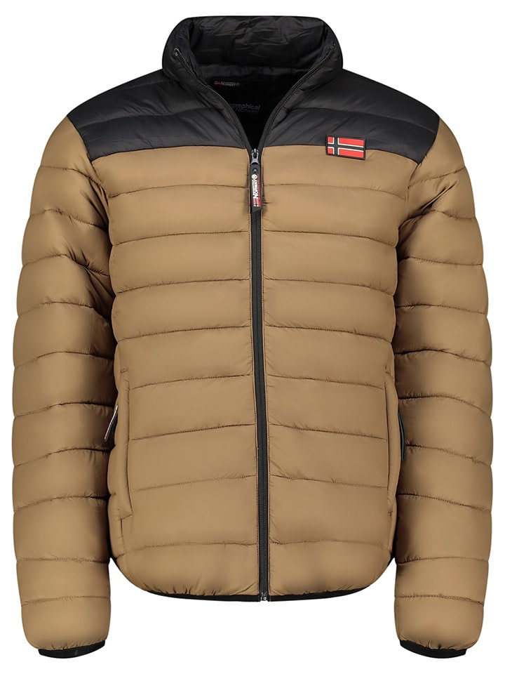 

Стеганая куртка Geographical Norway, цвет hellbraun/schwarz