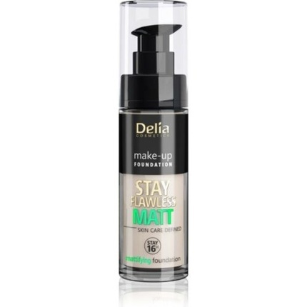 

Delia Cosmetics Матирующая основа Stay Flawless 16H № 403 Ваниль 30 мл