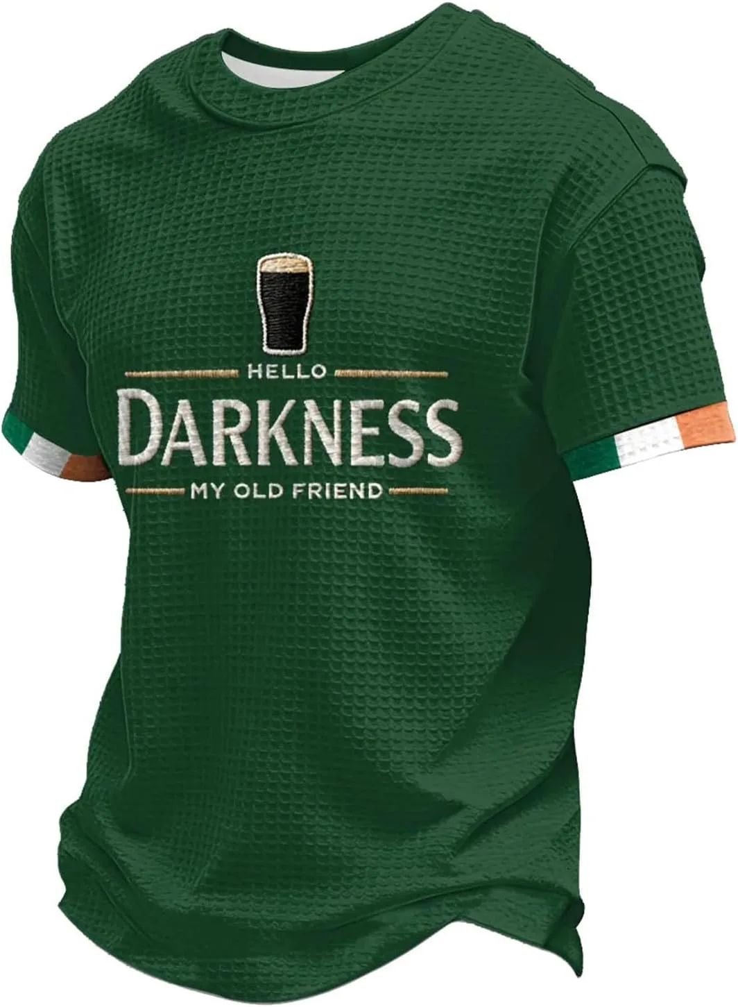 

Мужская футболка Polo с коротким рукавом Hello Darkness My Old Friend