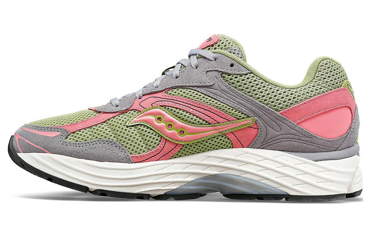

Кроссовки saucony ProGrid Omni 9 Premium Grey Green Pink, красный
