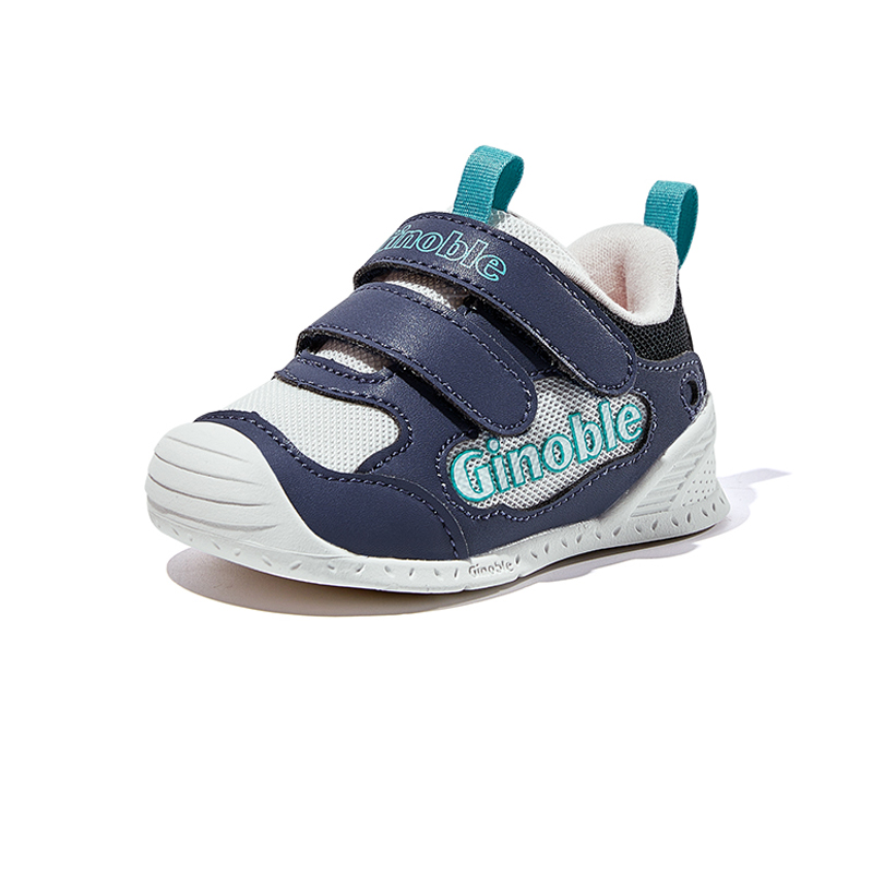 

Низкие детские туфли для малышей GINOBLE, синий/белый/черный
