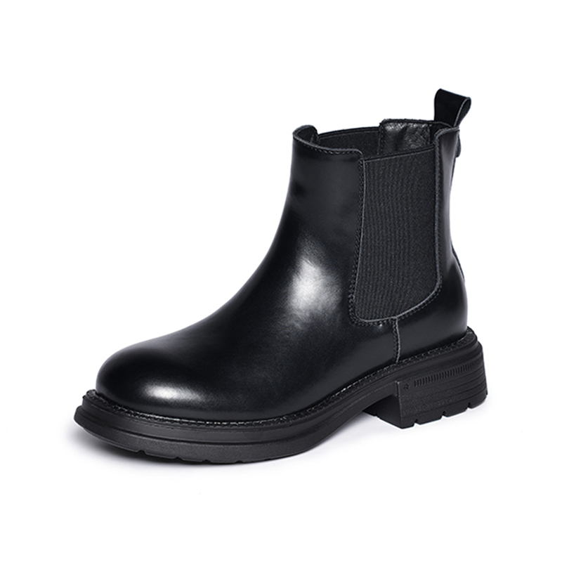 Reemoor Женские короткие челси ботинки тёмно-коричневые, цвет Dark Brown — фото 4