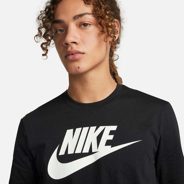 Футболка спортивная футболка Nike, черный — фото 2