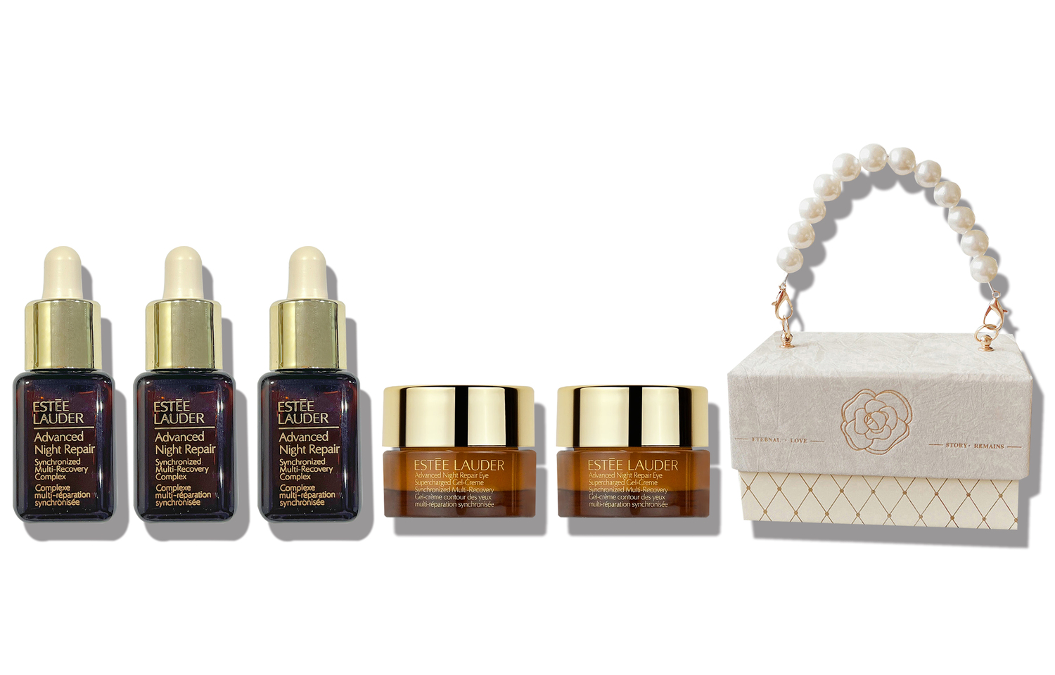 

ESTEE LAUDER Наборы для ухода за кожей серии Small Brown Bottle унисекс