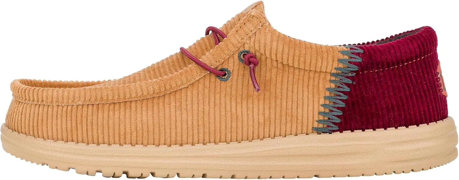 Лоферы Hey Dude Mens Wally Funk Corduroy HEYDUDE — фото 3