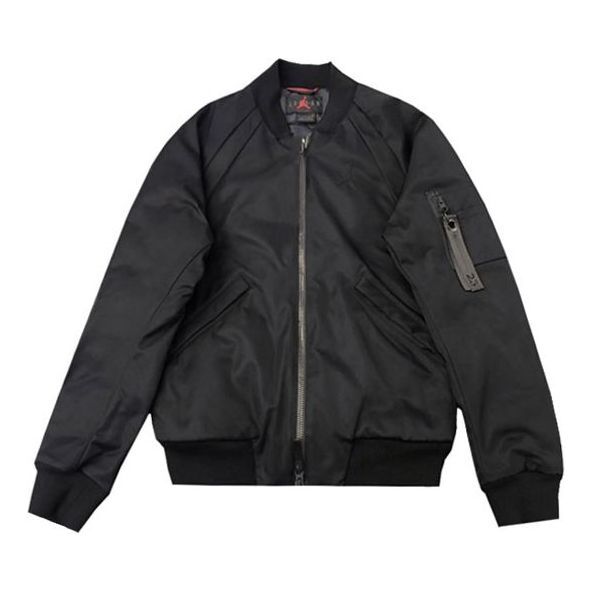 

Куртка Air Jordan Casual Sports Woven Windproof Jacket Black, черный
