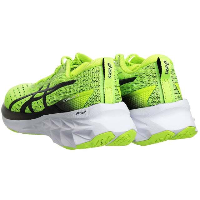 Мужские кроссовки для бега Novablast 22 зеленого цвета Asics, зеленый — фото 3