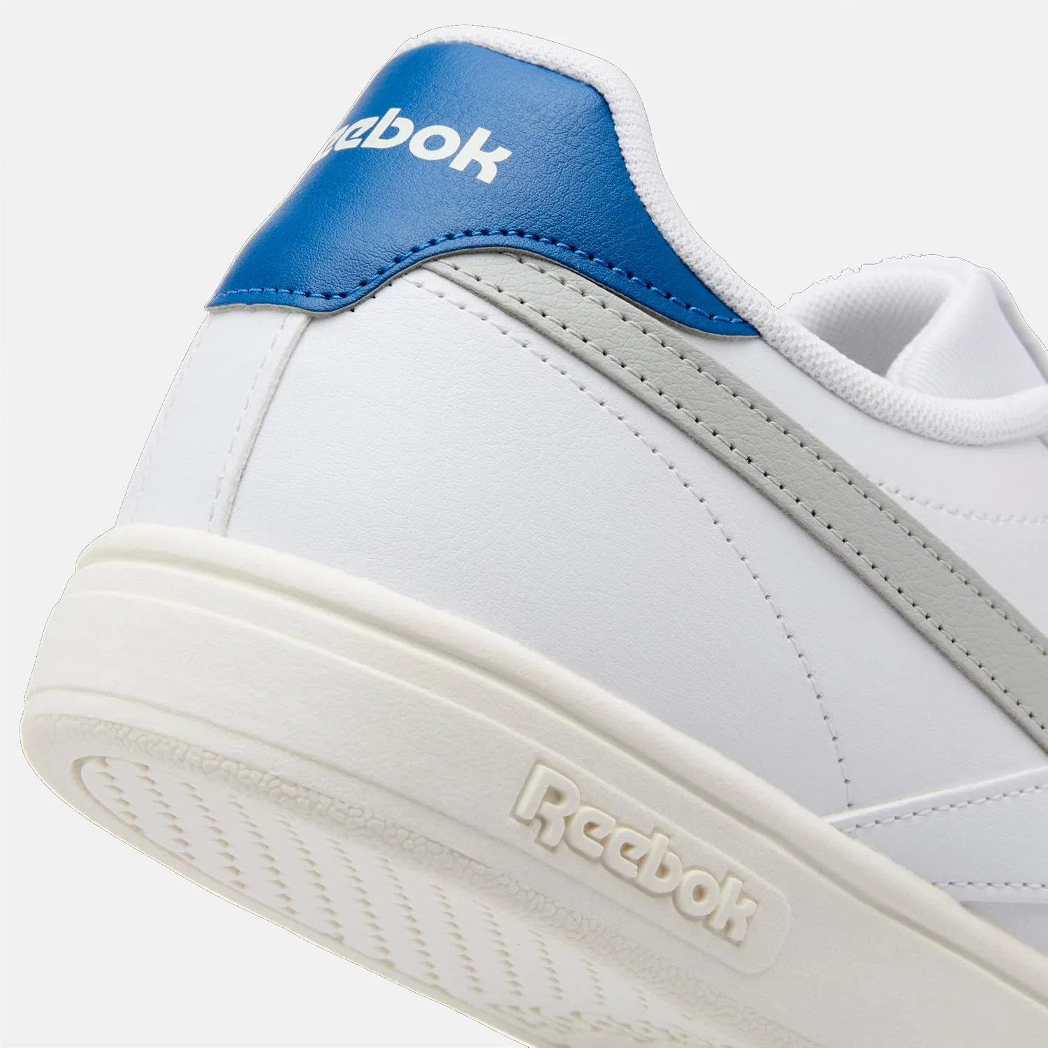 Кроссовки Reebok Court Retro, Ftwrwhite Grey1 Twilightblue — фото 2