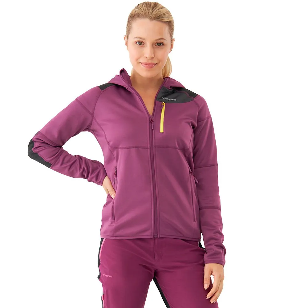 

Толстовка Viking Yosemite full zip, фиолетовый