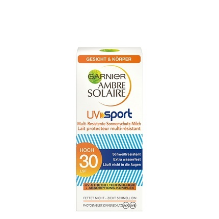 

Garnier Ambre Solaire UV Sport Мультистойкое солнцезащитное молочко SPF 30 50 мл