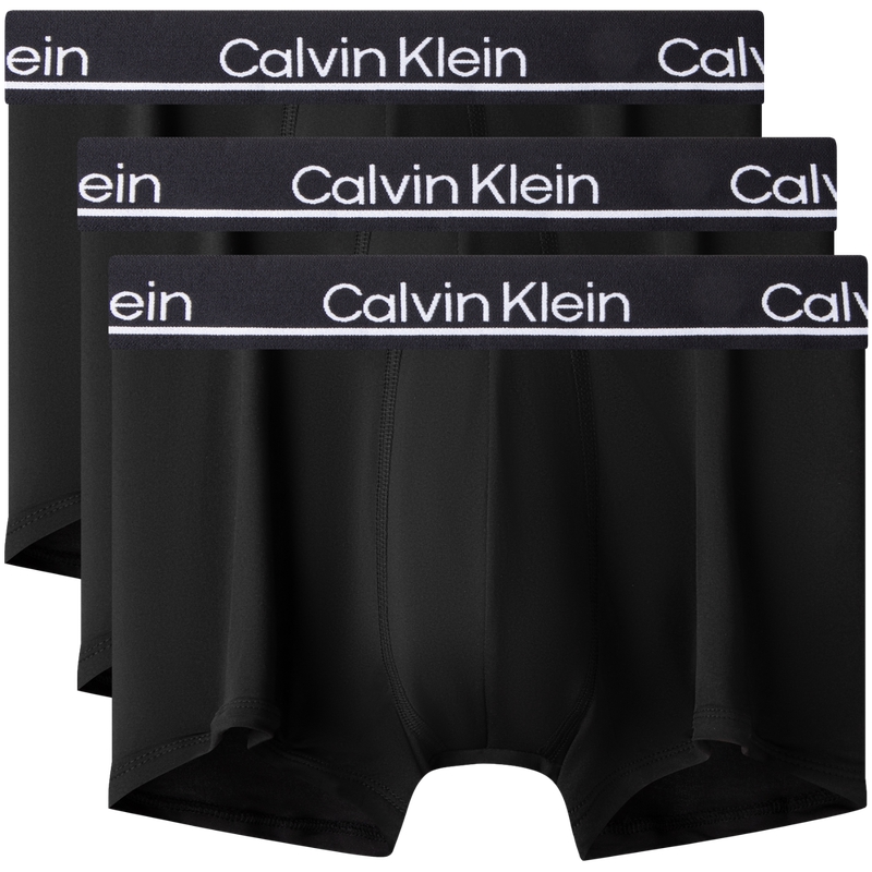 CALVIN KLEIN Трусы мужские 4 шт, I7I-Космический черный/Космический черный/Кокосовый серый/Угольно-серый — фото 3