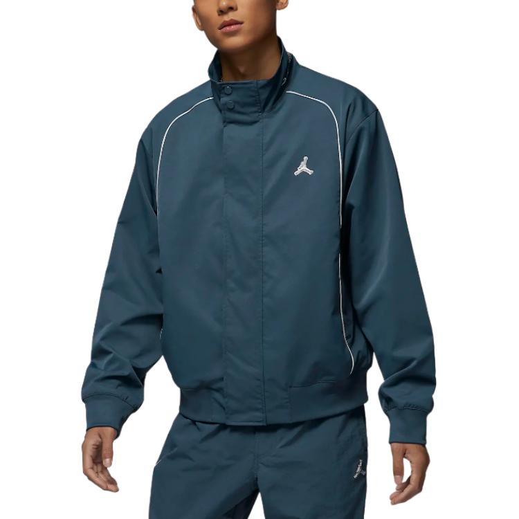 Jordan Куртка мужская военная Арсенал темно-синяя, Arsenal Dark Sea Blue — фото 3