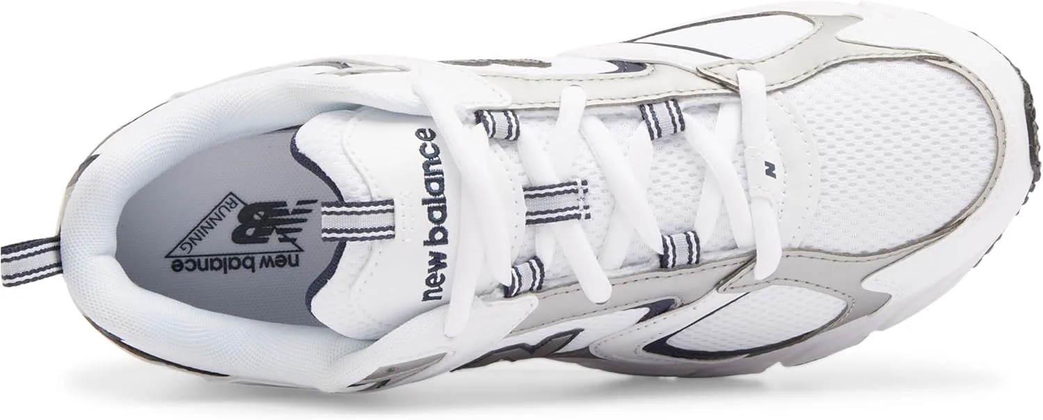 Мужские кроссовки New Balance 408 V1, белый/индиго — фото 4