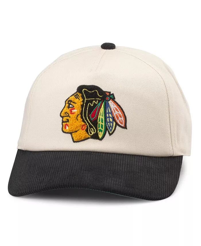 

Мужская белая, черная бейсболка Chicago Blackhawks Burnett Adjustable American Needle