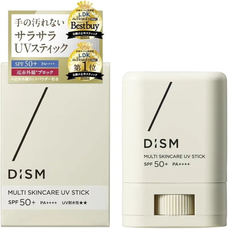 Солнцезащитный стик для лица и тела DISM с SPF50+ PA++++, 15 г